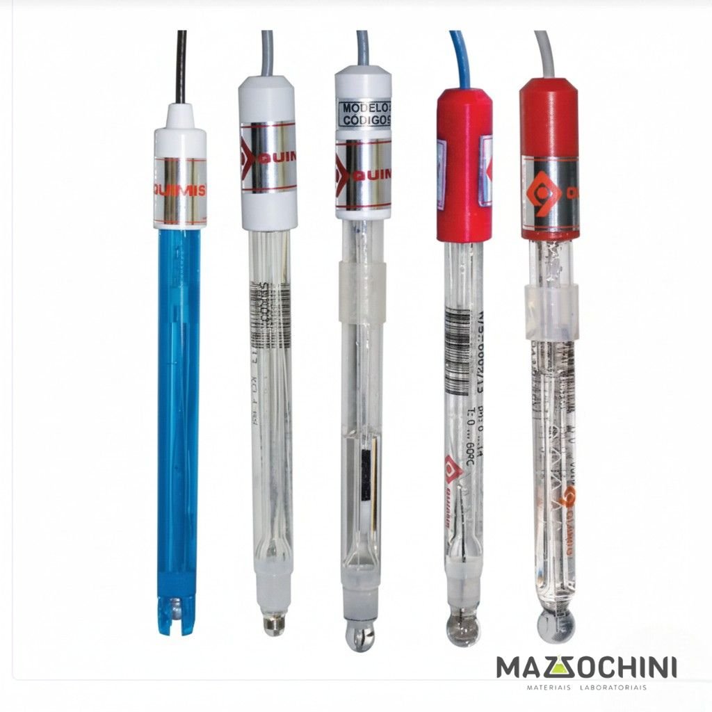 ELETRODO COMBINADO DE VIDRO P/ PHMETRO DE BOLSO Q400BD