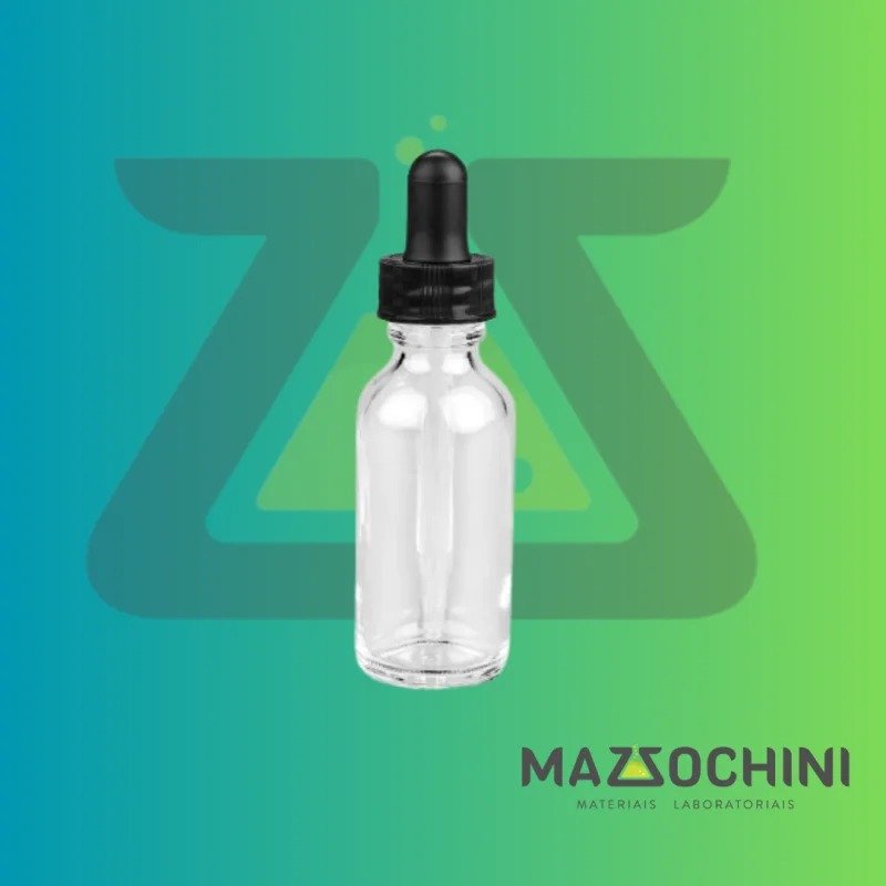 FRASCO CONTA GOTAS TRANSPARENTE COMPLETO 70ML