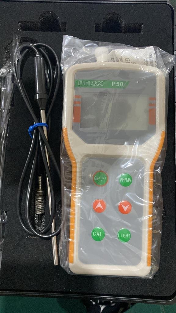 MEDIDOR DE PH PORTATIL MICROPROCESSSADO - COMPLETO COM MALETA