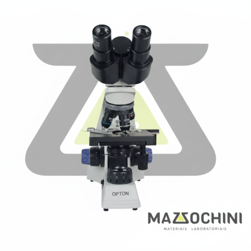 MICROSCOPIO BIOLOGICO BINOCULAR 40X ATE 1000X LED